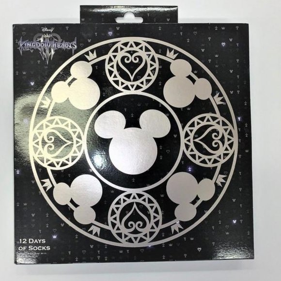 Disney | Underwear & Socks | Kingdom Hearts 2 Days Of Socks Advent Calendar  Nw | Poshmark